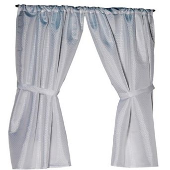100% Polyester Lauren Diamond-Piqued Window Curtain