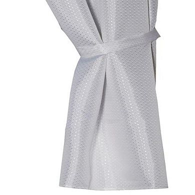 100% Polyester Lauren Diamond-Piqued Window Curtain