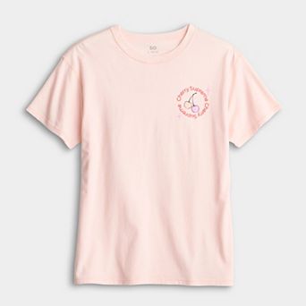 Girls 6-16 SO® Adaptive Short Sleeve Oversized Graphic Tee