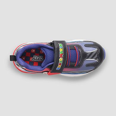 Super Mario Youth Boys Light Up Athletic Sneakers