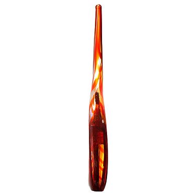 Luxury Lane Hand Blown Abstract Sommerso Art Glass Sculpture