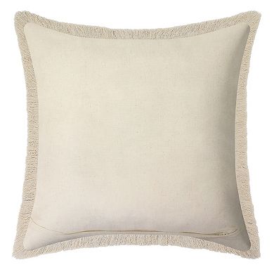 Sonoma Goods For Life® Bees & Bugs Fringe 18 x 18 Decorative Pillow