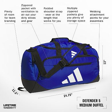 adidas Defender 5 Medium Duffel Bag