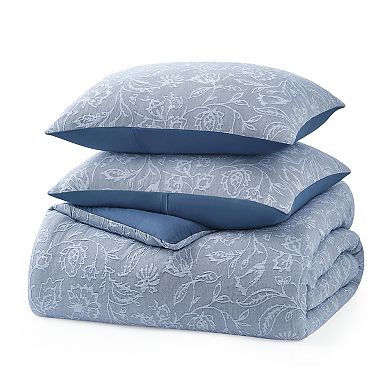 Caro Home Jardin 3-pc. Comforter Set with Shams