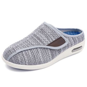 Women's Width Adjustable Closure Swollen Feet Fasciitis Edema Walking Slippers