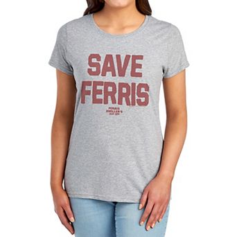 Juniors' Ferris Bueller's Day Off "Save Ferris" Graphic Tee