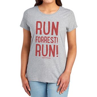 Juniors' Forrest Gump "Run Forrest Run" Graphic Tee