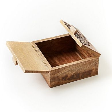 Mandala Keepsake Box - Mango Wood