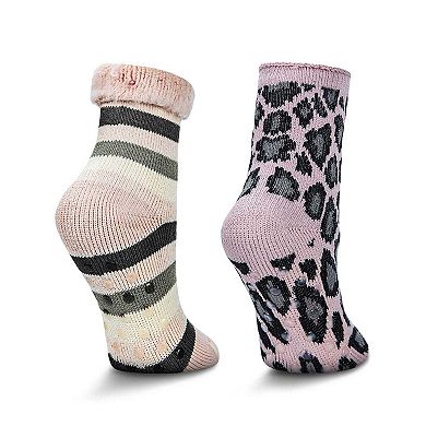 Women's 2 Pair Pack Thermal Crew Socks