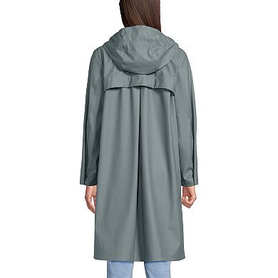 Women's Lands' End Waterproof Slicker Raincoat