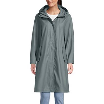 Women's Lands' End Waterproof Slicker Raincoat