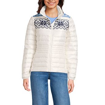 Women's Lands' End Packable Down Jacket