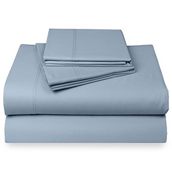 California Design Den Luxury 600 Thread Count Deep Pocket Sheet Set - 100% Cotton Sateen