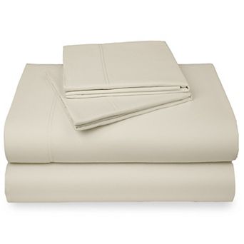 California Design Den 600 Thread Count Deep Pocket Sheet Set - 100% Cotton Sateen