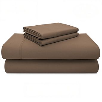 California Design Den 600 Thread Count Deep Pocket Sheet Set - 100% Cotton Sateen