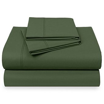California Design Den Luxury 600 Thread Count Deep Pocket Sheet Set - 100% Cotton Sateen