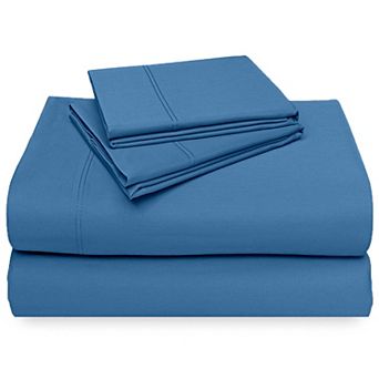 California Design Den 600 Thread Count Deep Pocket Sheet Set - 100% Cotton Sateen