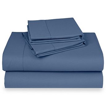 California Design Den 500 Thread Count Deep Pocket Sheet Set - 100% Cotton, Sateen Weave