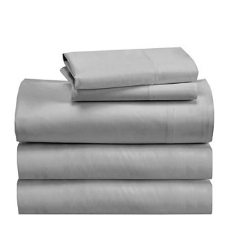California Design Den Cooling 500 Thread Count Deep Pocket Sheet Set - 100% Cotton, Sateen Weave
