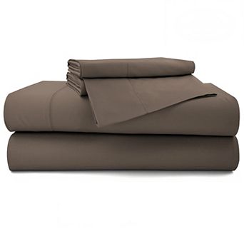 California Design Den 500 Thread Count Deep Pocket Sheet Set - 100% Cotton, Sateen Weave