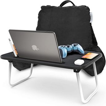Nestl Medium Reading Pillow with Portable Laptop Lap Desk