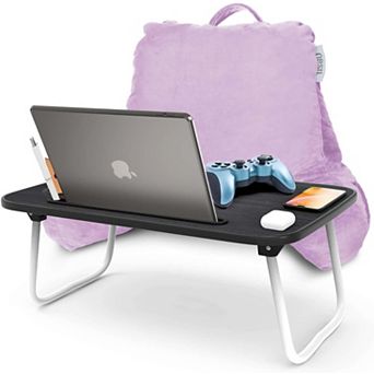 Nestl Medium Reading Pillow with Portable Laptop Lap Desk