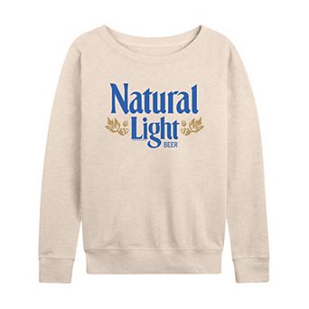 Women's Natural Light Beer Vintage Logo Long Sleeve Graphic Tee