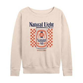 Women's Natural Light Beer Graphic Long Sleeve Graphic Tee