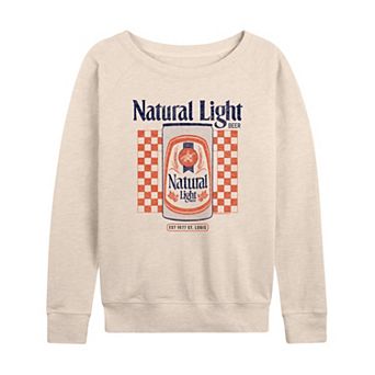 Women's Natural Light Beer Graphic Long Sleeve Graphic Tee