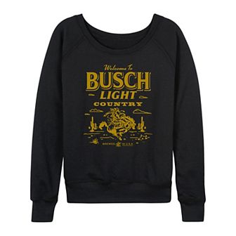 Women's Busch Light Welcome To Busch Light Country Long Sleeve Graphic Tee