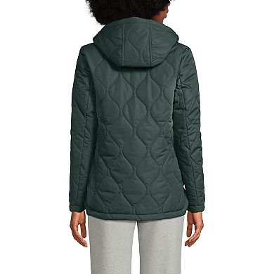 Petite Lands' End FeatherFree Onion Quilted Insulated Jacket