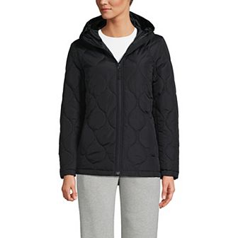 Petite Lands' End FeatherFree Onion Quilted Insulated Jacket