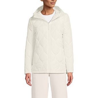 Petite Lands' End FeatherFree Onion Quilted Insulated Jacket