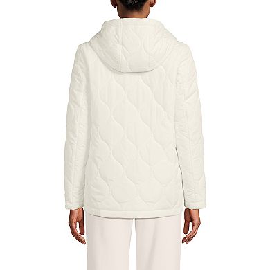 Women's Lands' End FeatherFree Onion Quilted Insulated Jacket