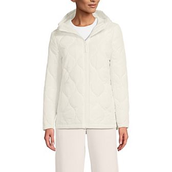 Women's Lands' End FeatherFree Onion Quilted Insulated Jacket