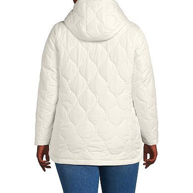 Plus Size Lands' End FeatherFree Onion Quilted Insulated Jacket