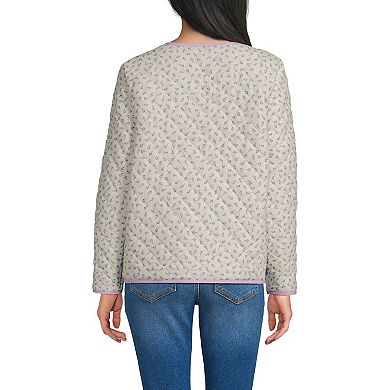 Women's Lands' End Quilted Reversible Jacket