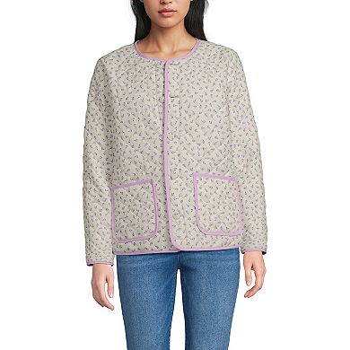Women's Lands' End Quilted Reversible Jacket