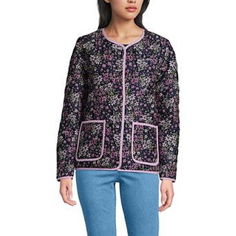 Women's Lands' End Quilted Reversible Jacket