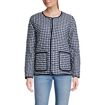 Women's Lands' End Quilted Reversible Jacket