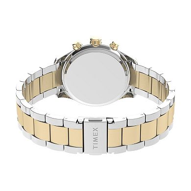 Timex® Women's Chronograph Crystal Accents Bracelet Watch - TW2V57700