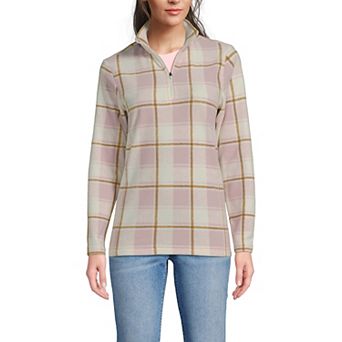 Petite Lands' End Anyweather Fleece Quarter-Zip Pullover
