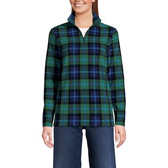 Petite Lands' End Anyweather Fleece Quarter-Zip Pullover