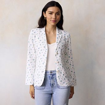 Women's LC Lauren Conrad Patch Pocket Blazer