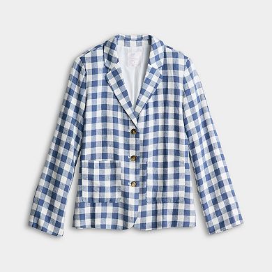 Petite LC Lauren Conrad Patch Pocket Blazer