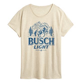 Women's Busch Light Western Short Sleeve Graphic Tee