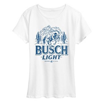 Women's Busch Light Western Short Sleeve Graphic Tee