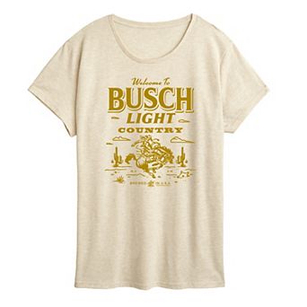 Women's Busch Light Welcome To Busch Light Country Graphic Tee
