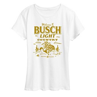 Women's Busch Light Welcome To Busch Light Country Graphic Tee