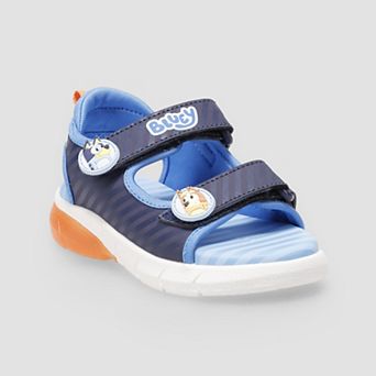 Bluey Toddler Boys Light Up Adjustable Strap Sandals